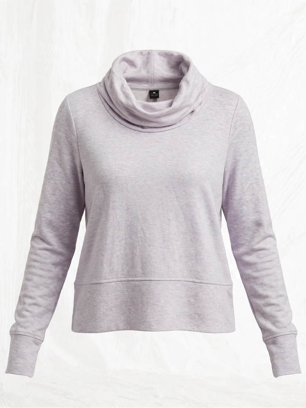Yogalicious Light Lavender Cowl Neck Sweater